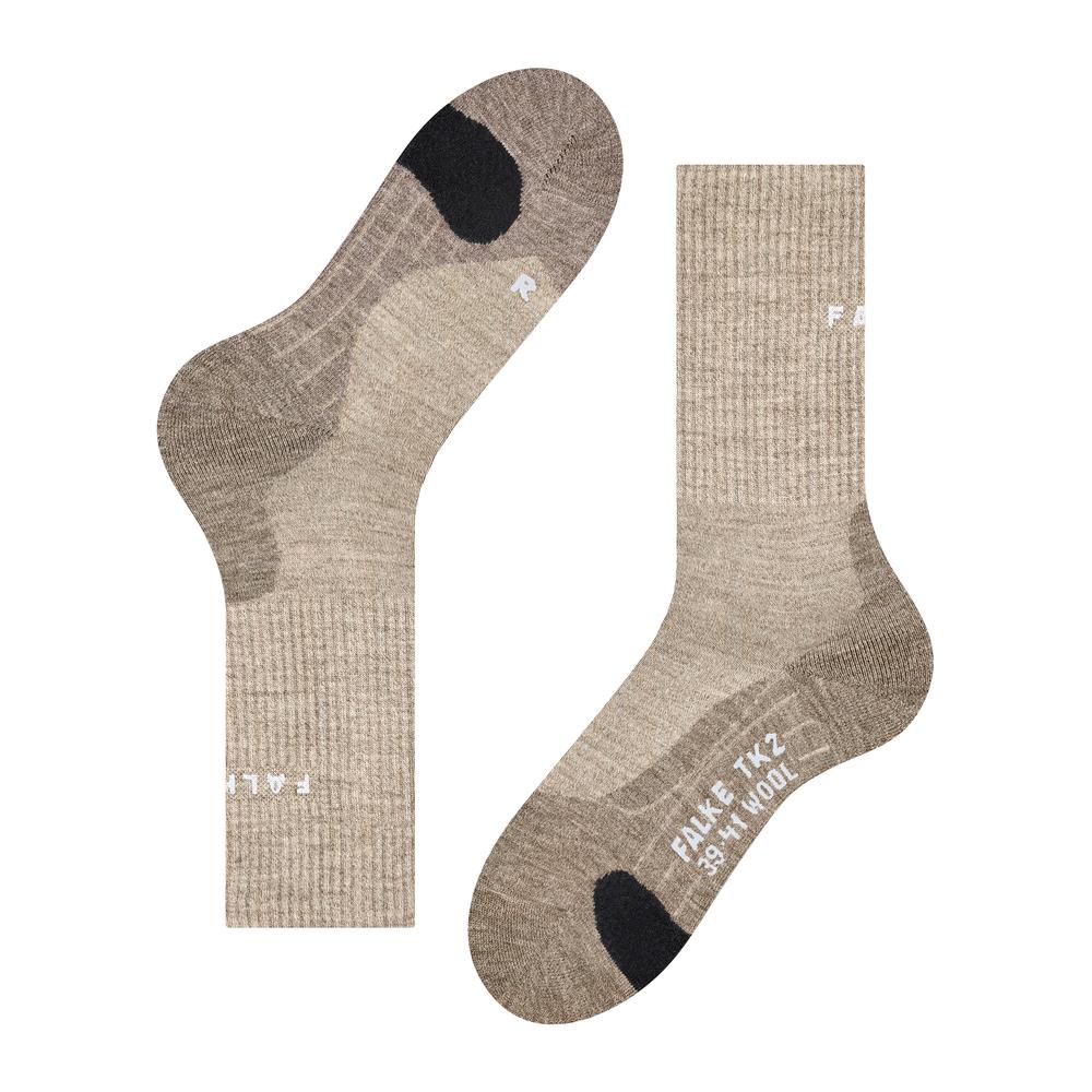 FALKE TK2 Explore Wool Women - Trekkingsocken feuchtigkeitsregulierend & wärmend