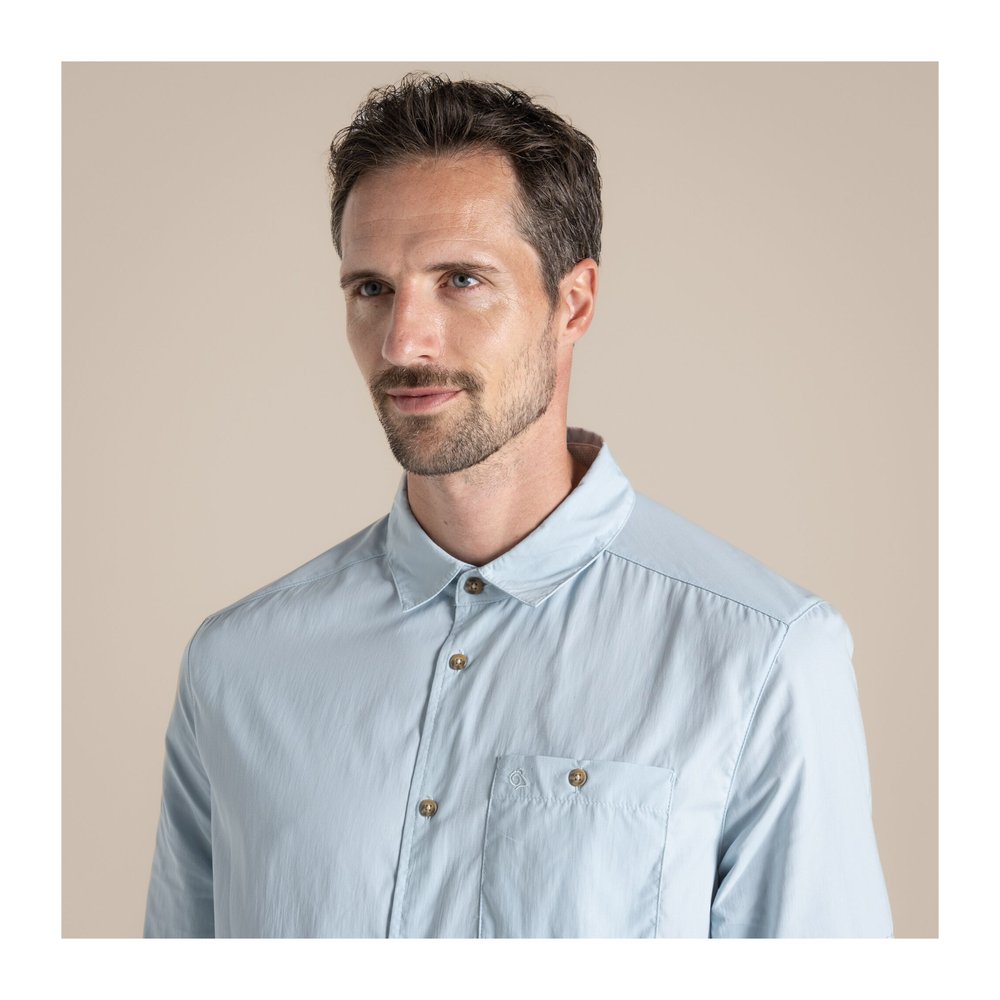 CRAGHOPPERS NosiLife Nuoro Long Sleeved Shirt II Men - Langarmhemd geruchshemmend, insektenabwehrend
