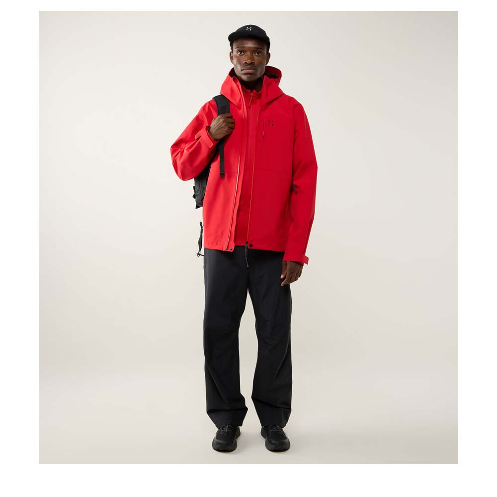 HAGLÖFS Front Proof II Jacket Men - Regenjacke wasserdicht und atmungsaktiv
