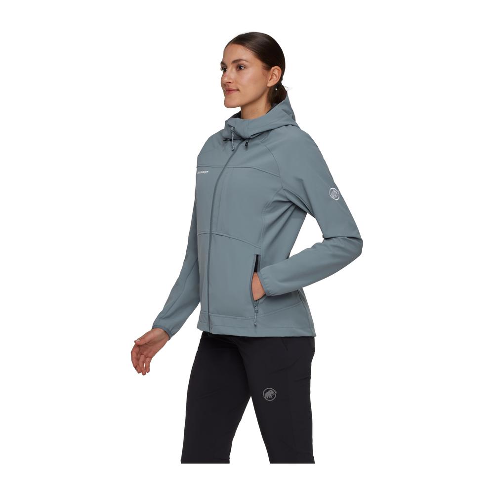 MAMMUT Ultimate Comfort SO Hooded Jacket Women - Softshelljacke winddicht & wasserabweisend