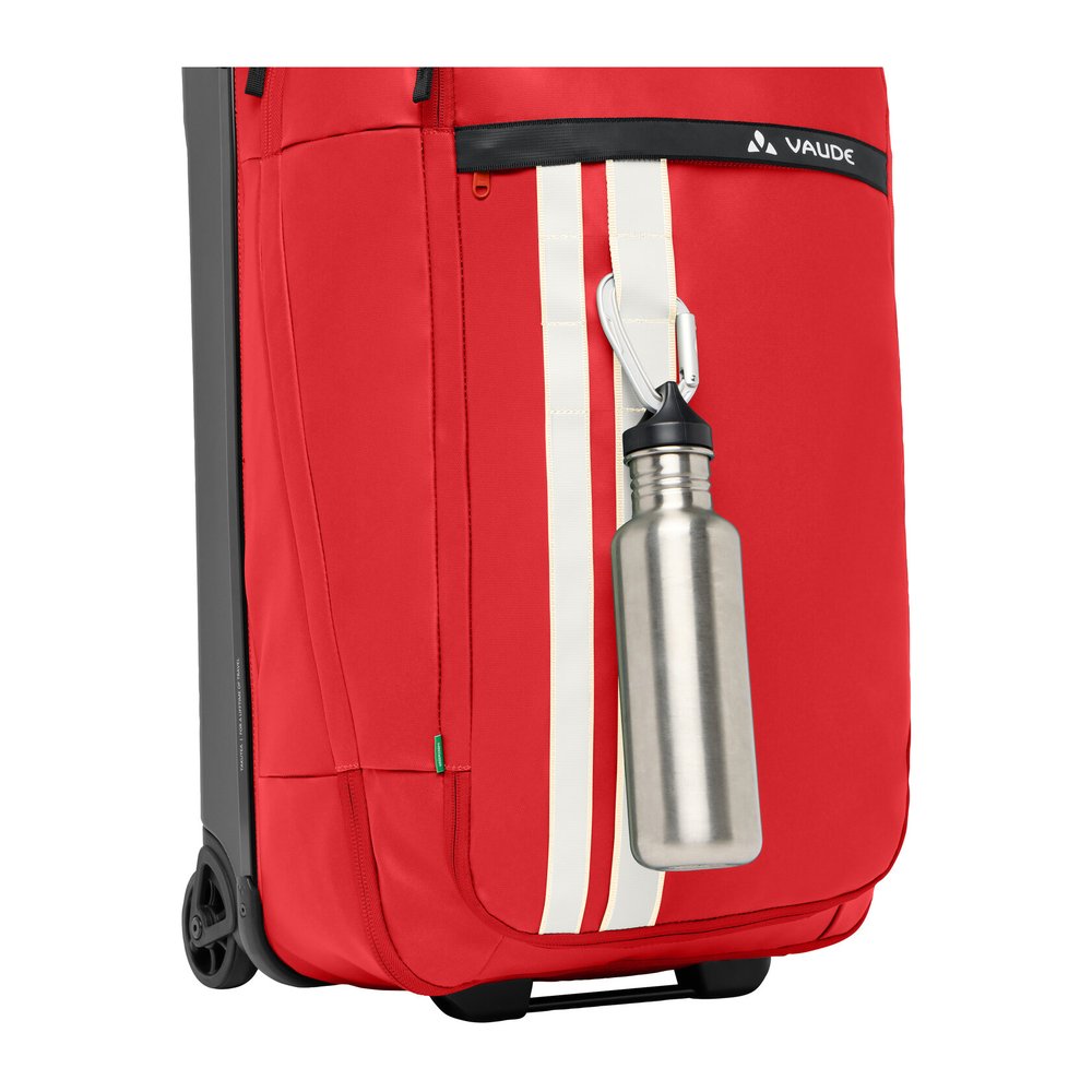 VAUDE Takutea 65 - Reisetrolley mit leichtgängigen Gummirollen