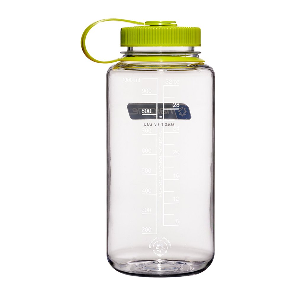 NALGENE Trinkflasche WH Sustain - Weithals-Trinkflasche absolut dicht und robust