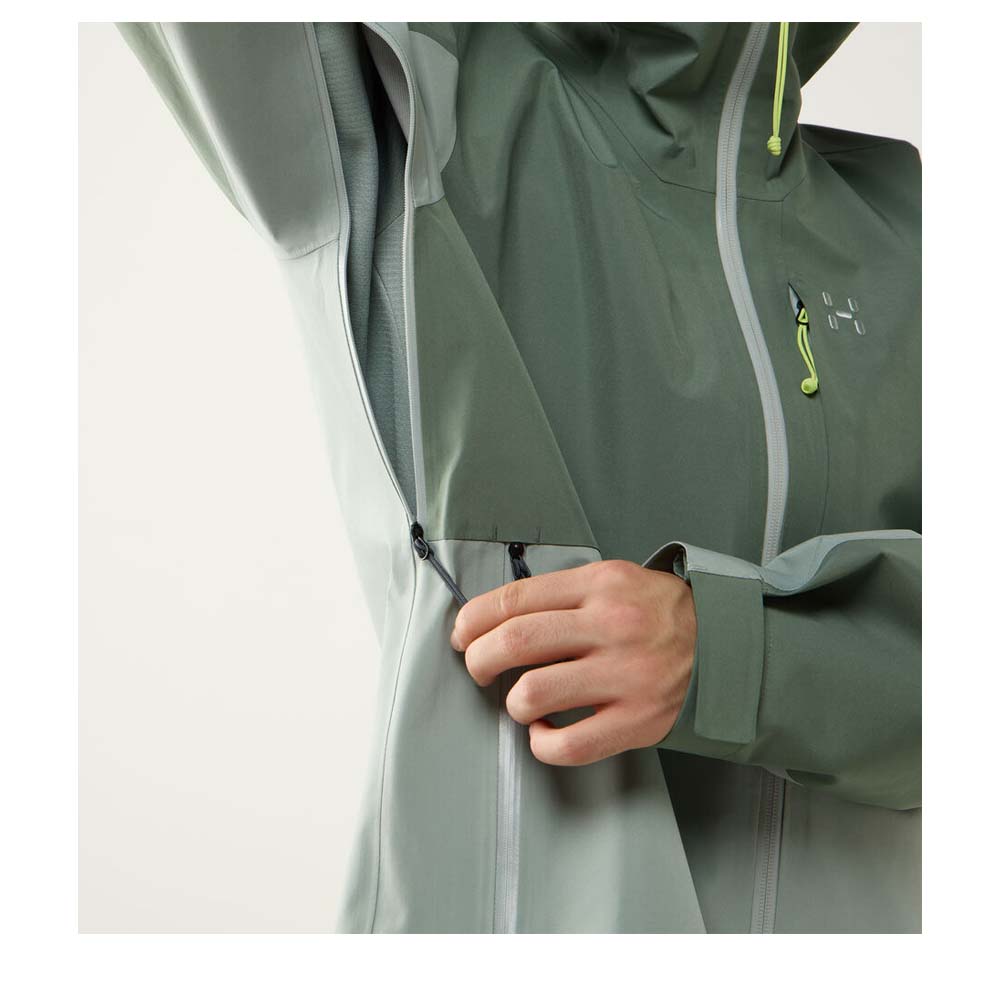 HAGLÖFS Front Proof II Jacket Men - Regenjacke wasserdicht und atmungsaktiv