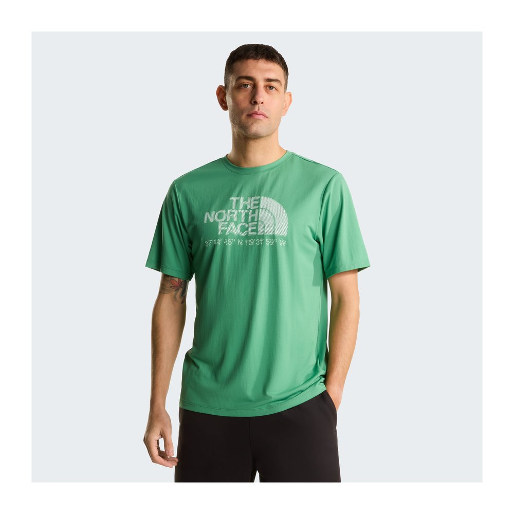 THE NORTH FACE 24/7 Short Sleeve Tee Logo Graphic Regular Men - Funktions-T-Shirt schnelltrocknend, feuchtigkeitsableitend