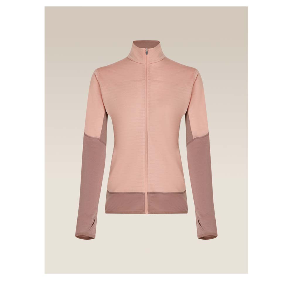 ICEBREAKER Merino 300 RealFleece Descender Longsleeve Zip Women - Fleecejacke