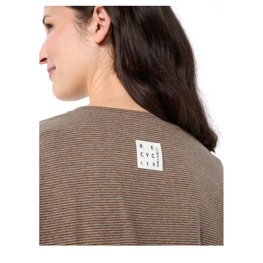 VAUDE Mineo Striped T-Shirt II Women - T-Shirt atmungsaktiv und pflegeleicht