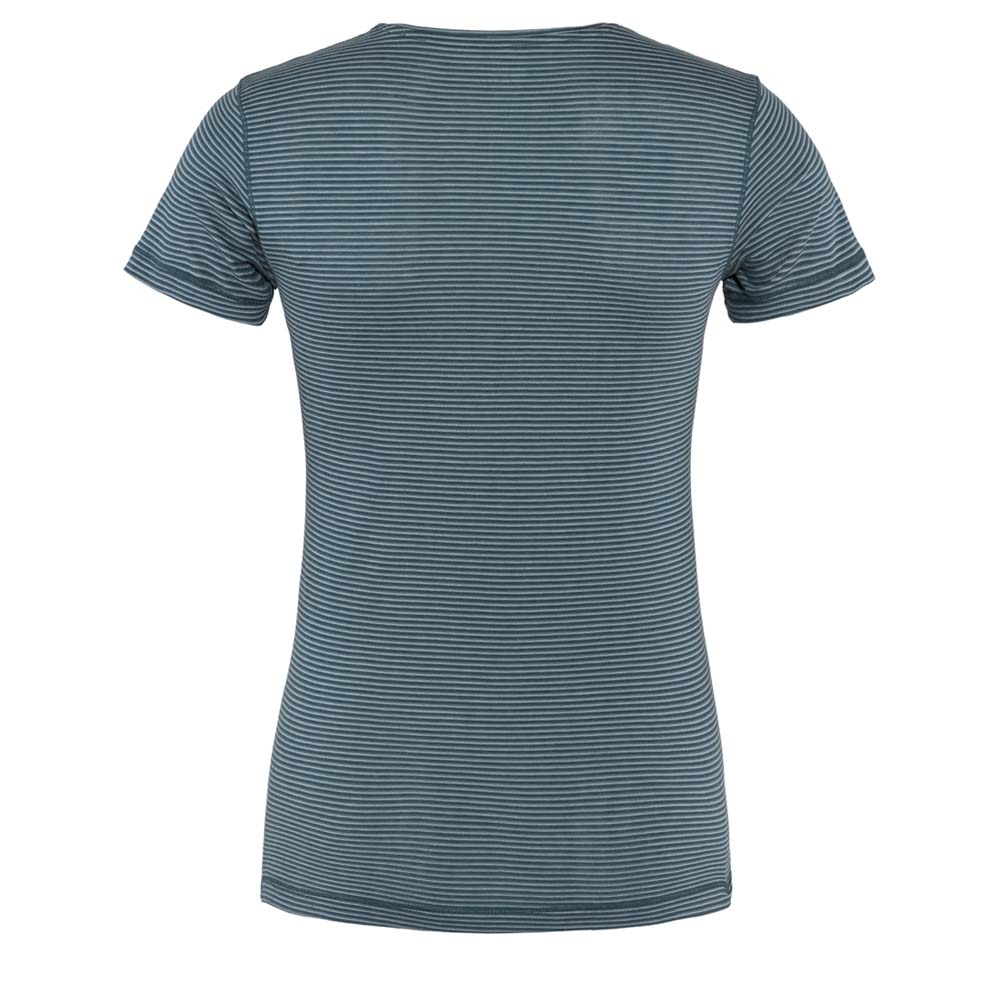 FJÄLLRÄVEN Abisko Cool T- Shirt Women - T-Shirt kurzarm mit Streifenmuster