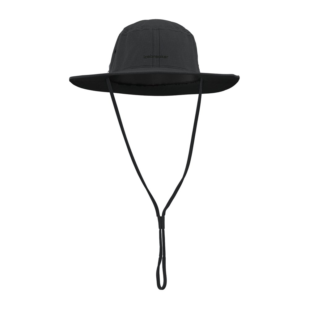 ICEBREAKER Shell+ Cotton Windbreaker Wide-Brim Hat Unisex - Sonnenhut wasserabweisend und winddicht