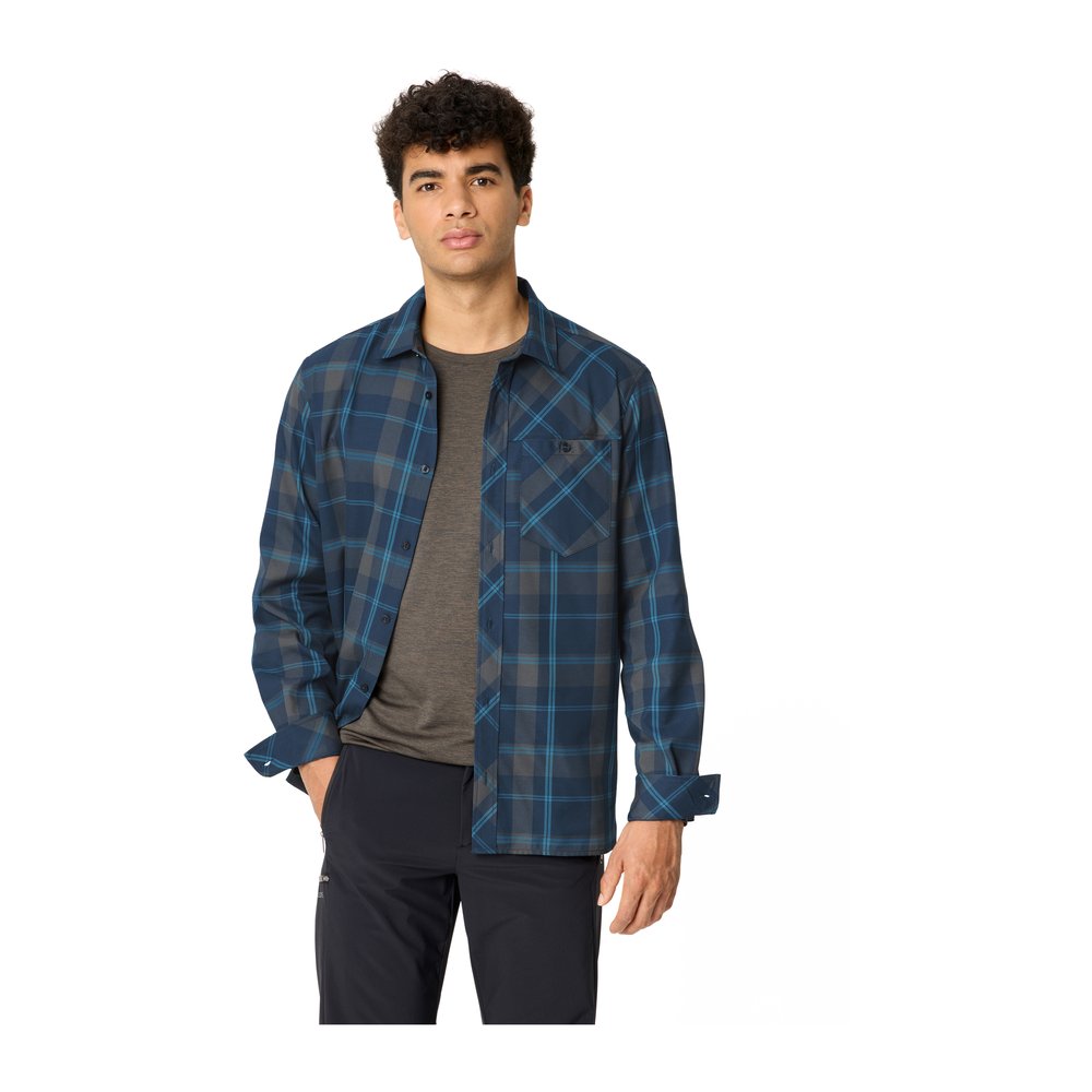 VAUDE Neshan LS Shirt IV Men - Outdoorhemd schnelltrocknend, pflegeleicht