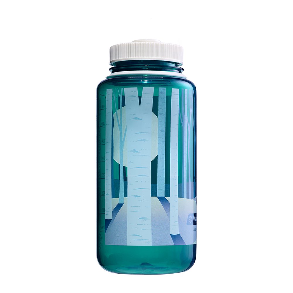 NALGENE Trinkflasche WH Sustain - Weithals-Trinkflasche absolut dicht und robust