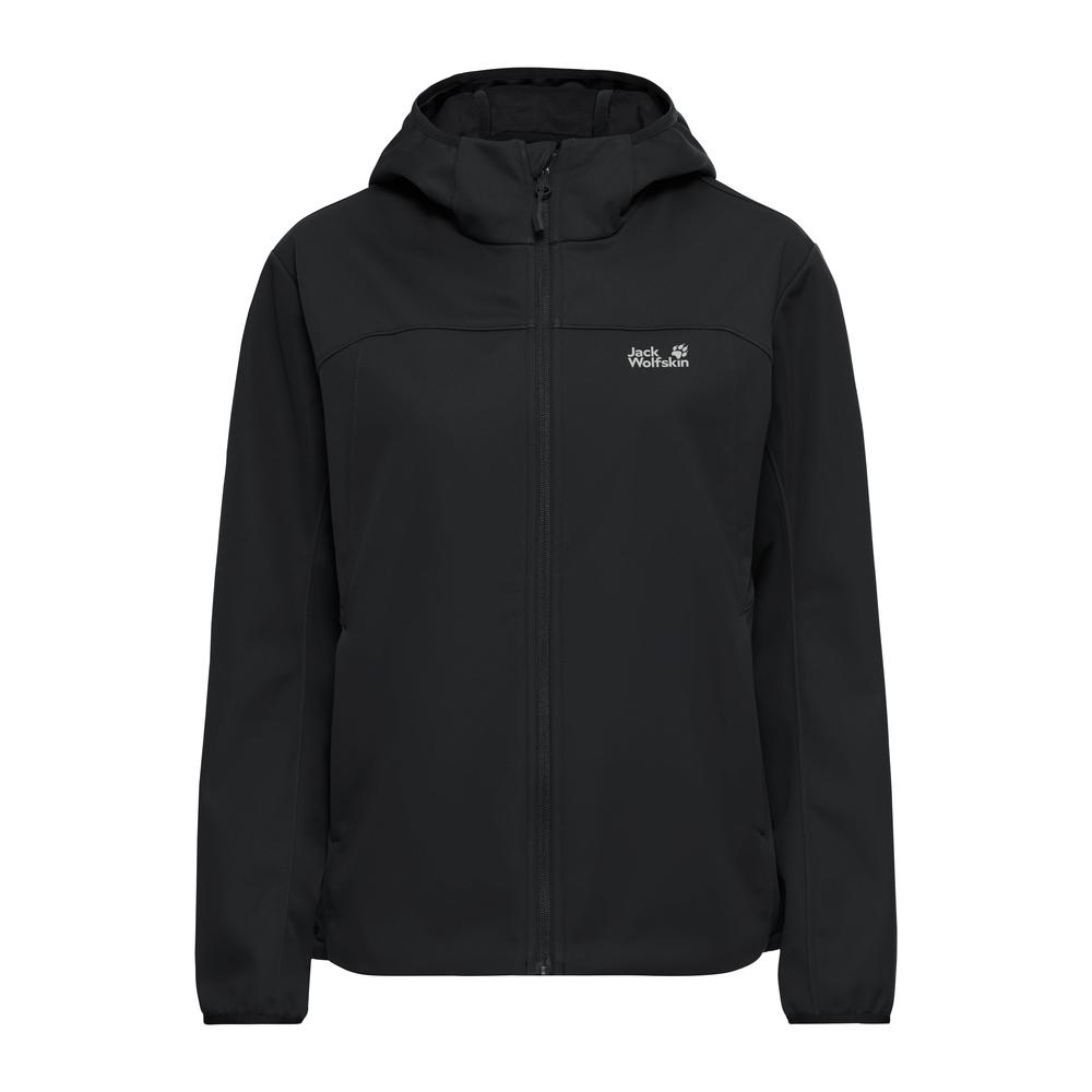 JACK WOLFSKIN Windhain 2 Hoody Women - Softshelljacke winddicht, wasserabweisend