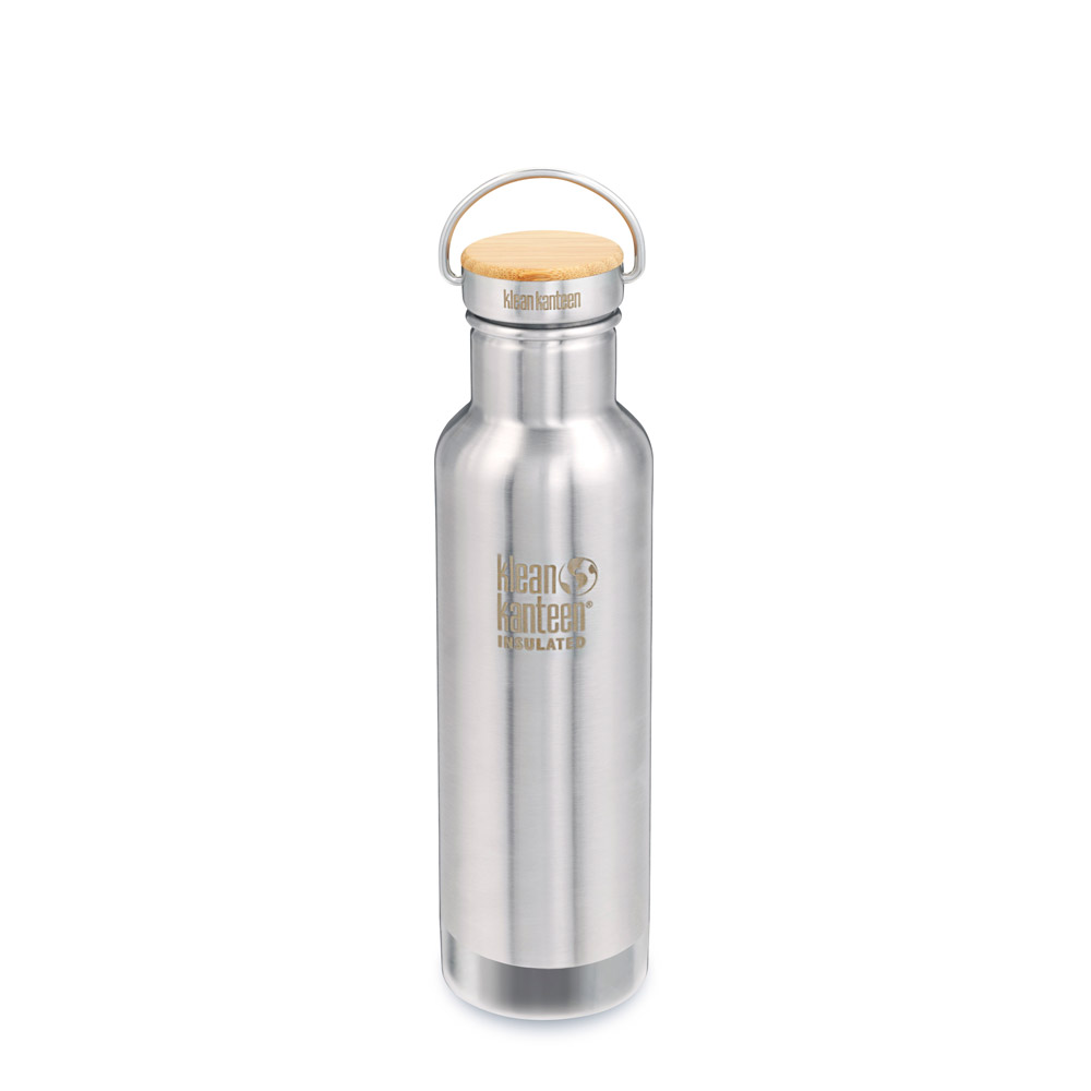 KLEAN KANTEEN Reflect Vacuum Insulated (mit Stainless Unibody Bamboo Cap) 592ml - Thermoflasche