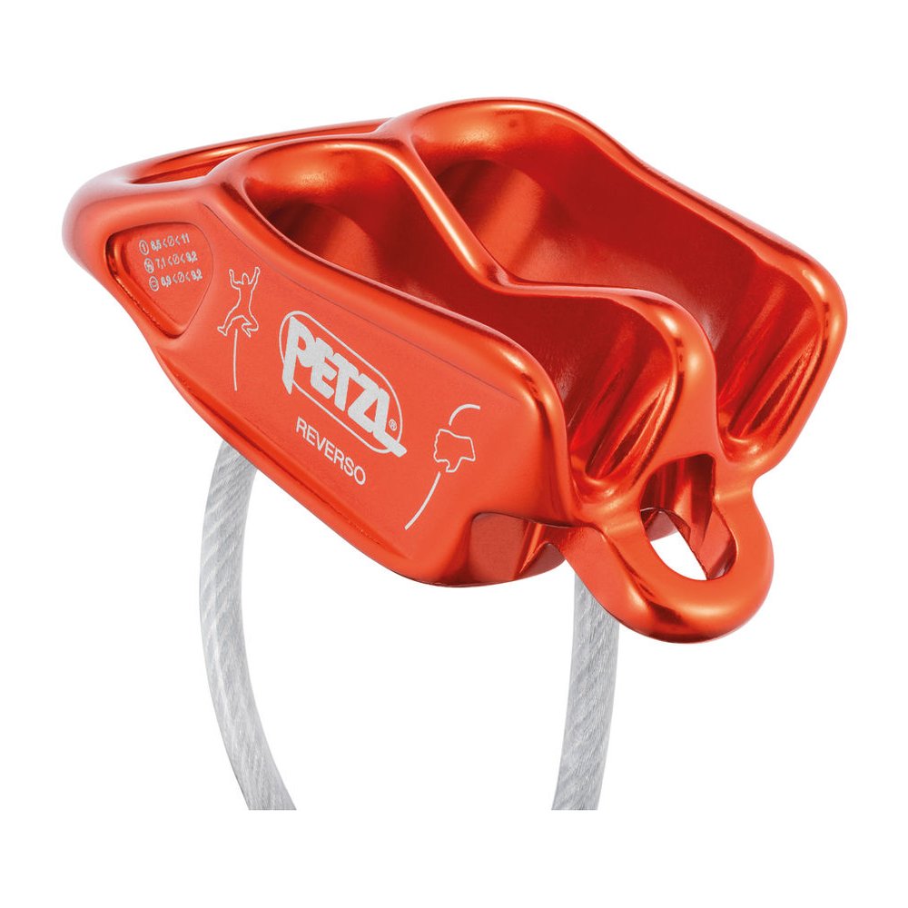 PETZL Reverso - Sicherungsgerät ultraleicht, seilschonend