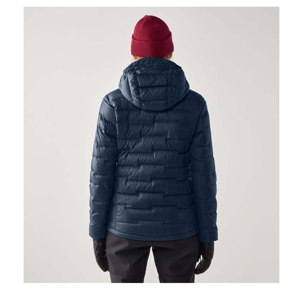 HAGLÖFS ROC Flash Down Hood Women - Daunenjacke leicht, wärmend und windabweisend