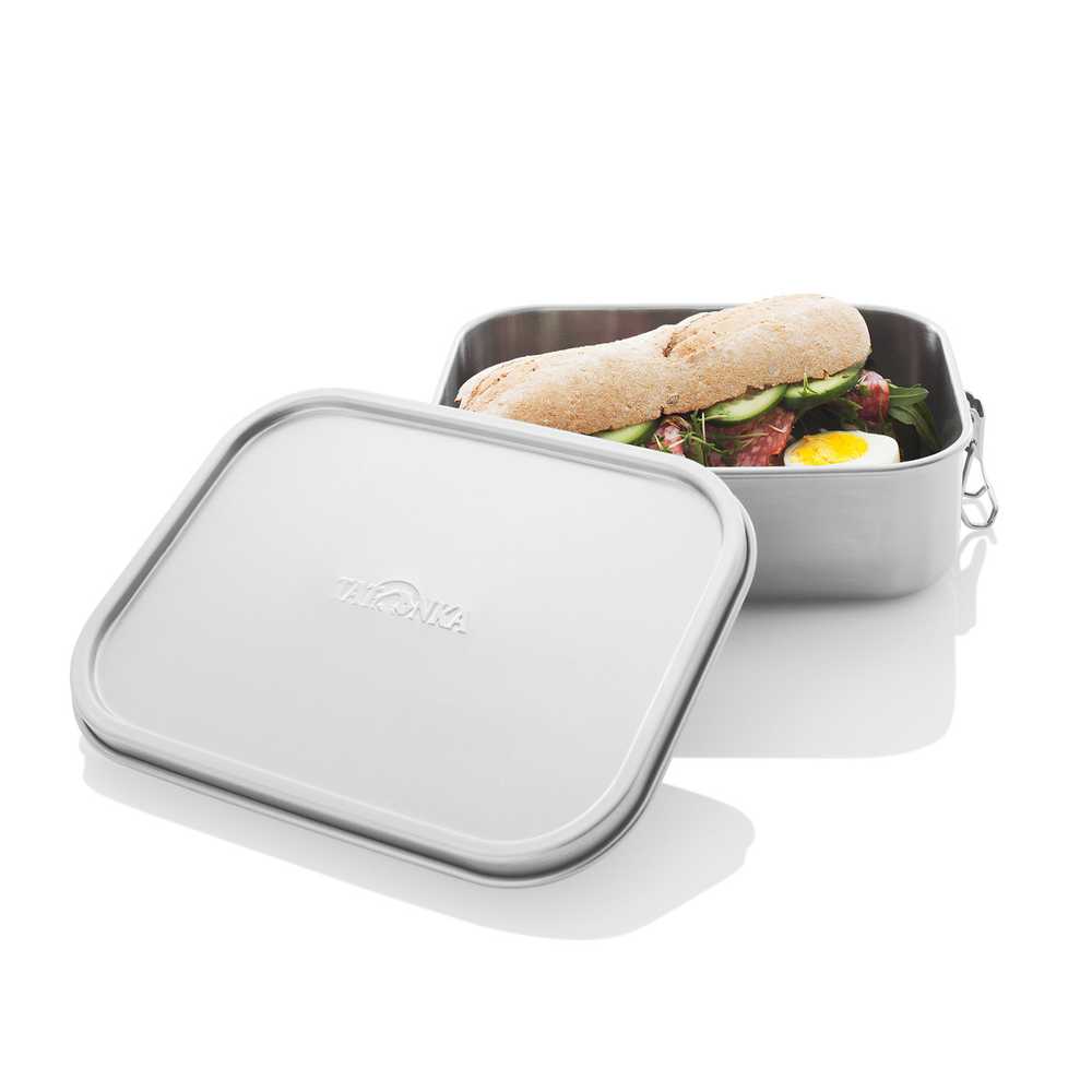 TATONKA Lunch Box I 1000 Lock - Edelstahl-Brotdose