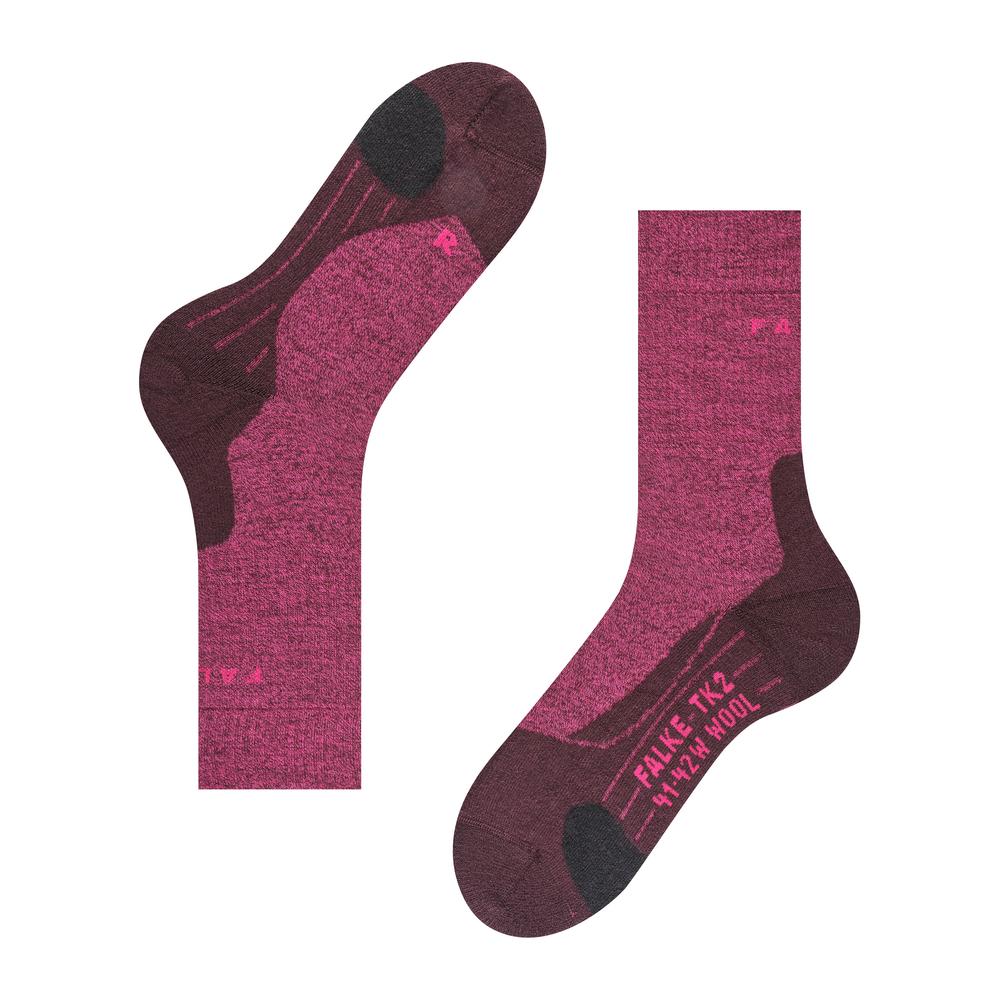 FALKE TK2 Explore Wool Women - Trekkingsocken feuchtigkeitsregulierend & wärmend