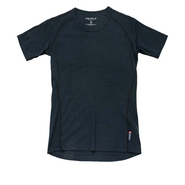 DEVOLD Lauparen Merino 190 Base Tee WMN - Damen Merino Funktionsshirt atmungsaktiv & geruchshemmend