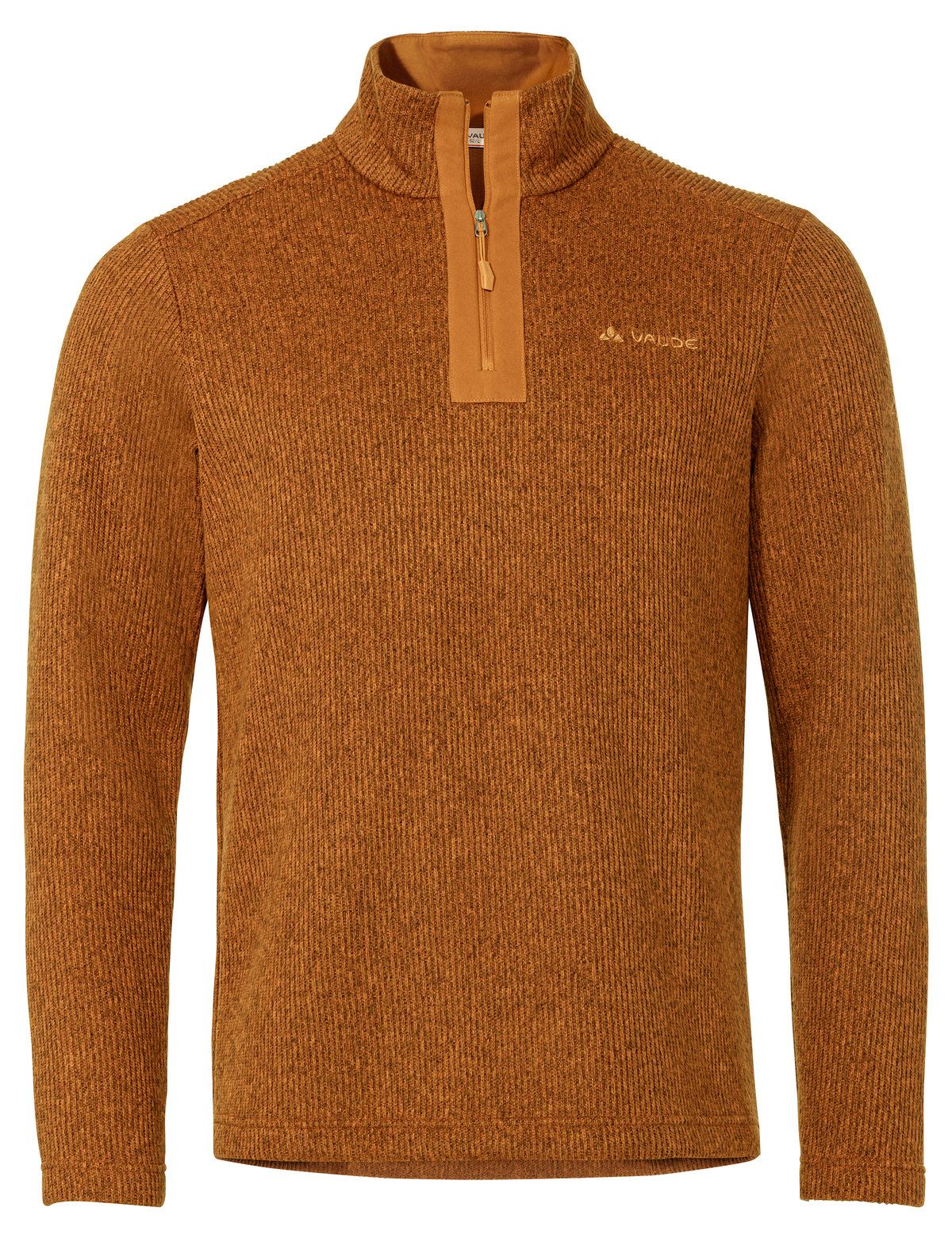 VAUDE Men\'s Tesero Pullover Farbe: brown - – Größe: silt XXL Fleecepullover 
