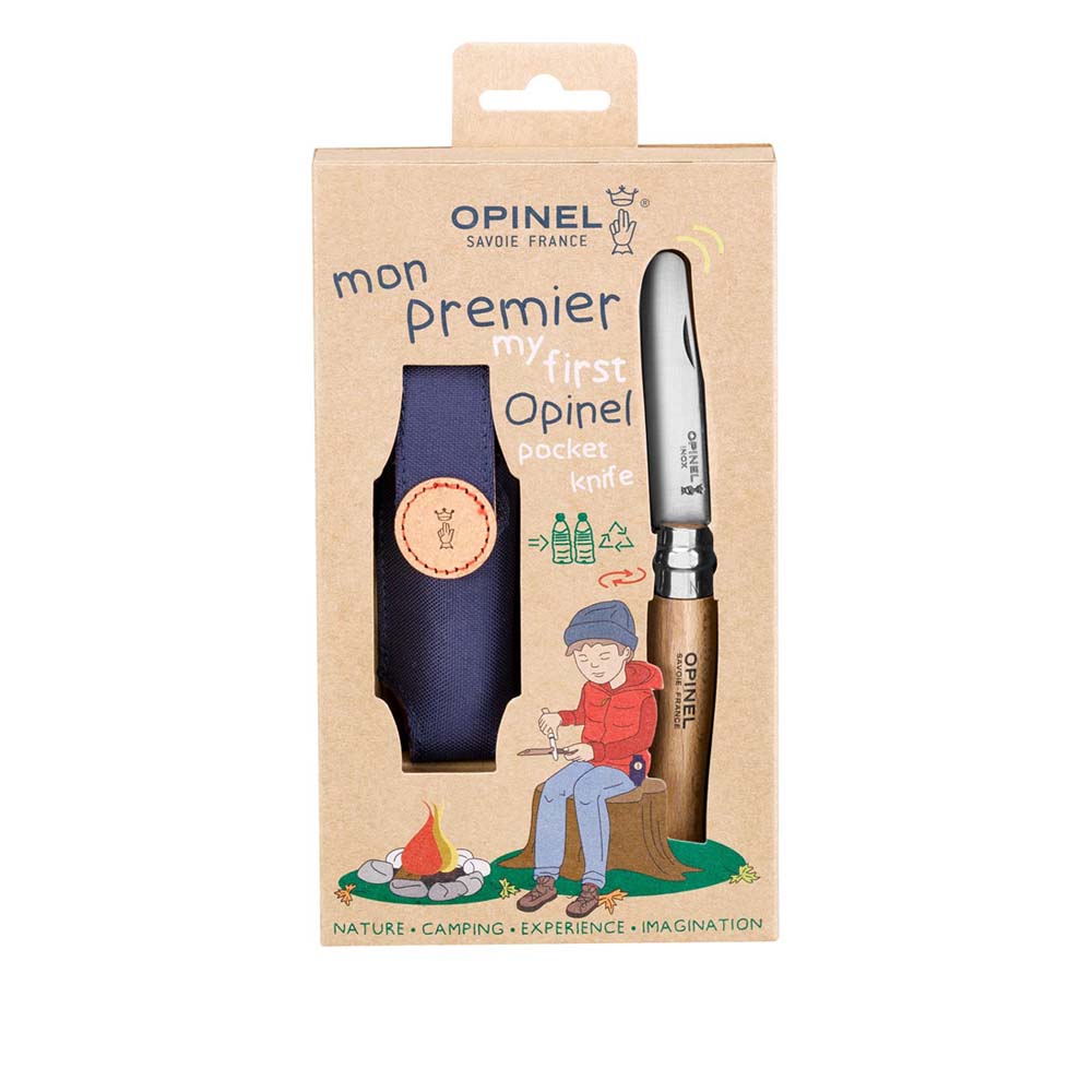 OPINEL No 07 - Kindertaschenmesser mit Etui mit Verpackung