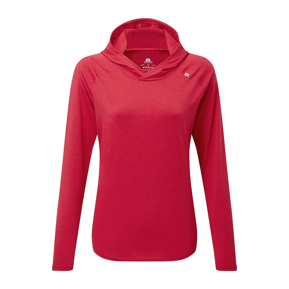 MOUNTAIN EQUIPMENT Glace Hooded Top Women - Langarmshirt