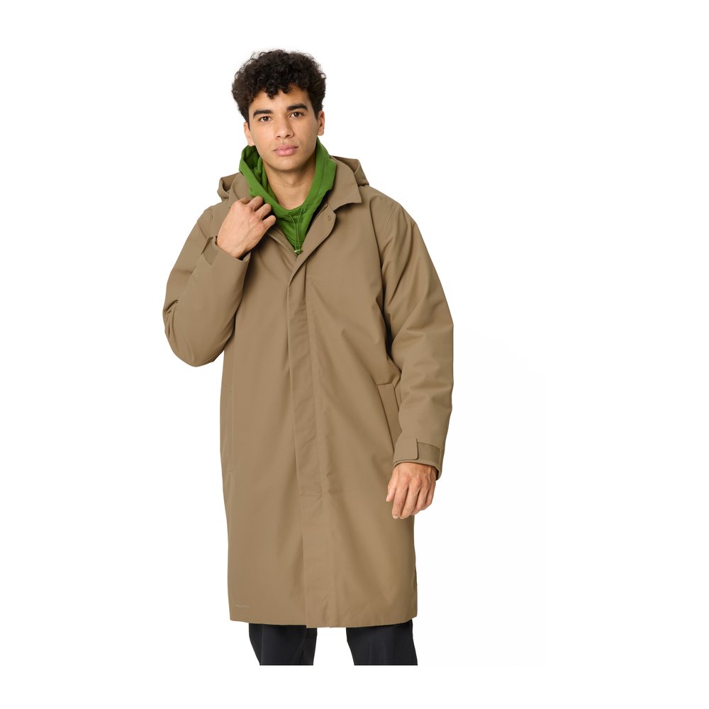 VAUDE Coreway Padded Trenchcoat Men - Wintermantel wasserdicht, windabweisend