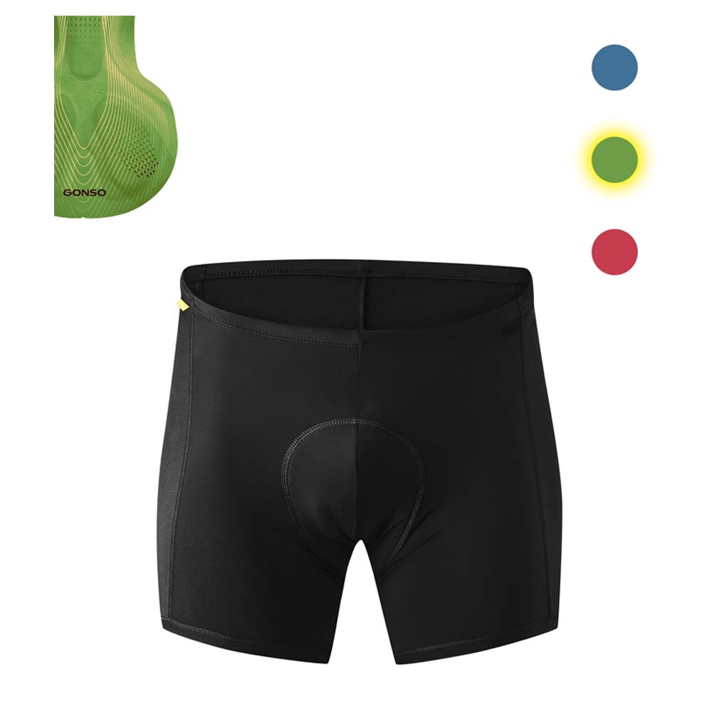 black/bright green