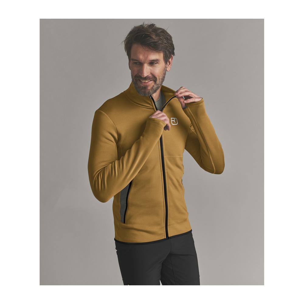 ORTOVOX Fleece Jacket Men - Fleecejacke mit Wollanteil