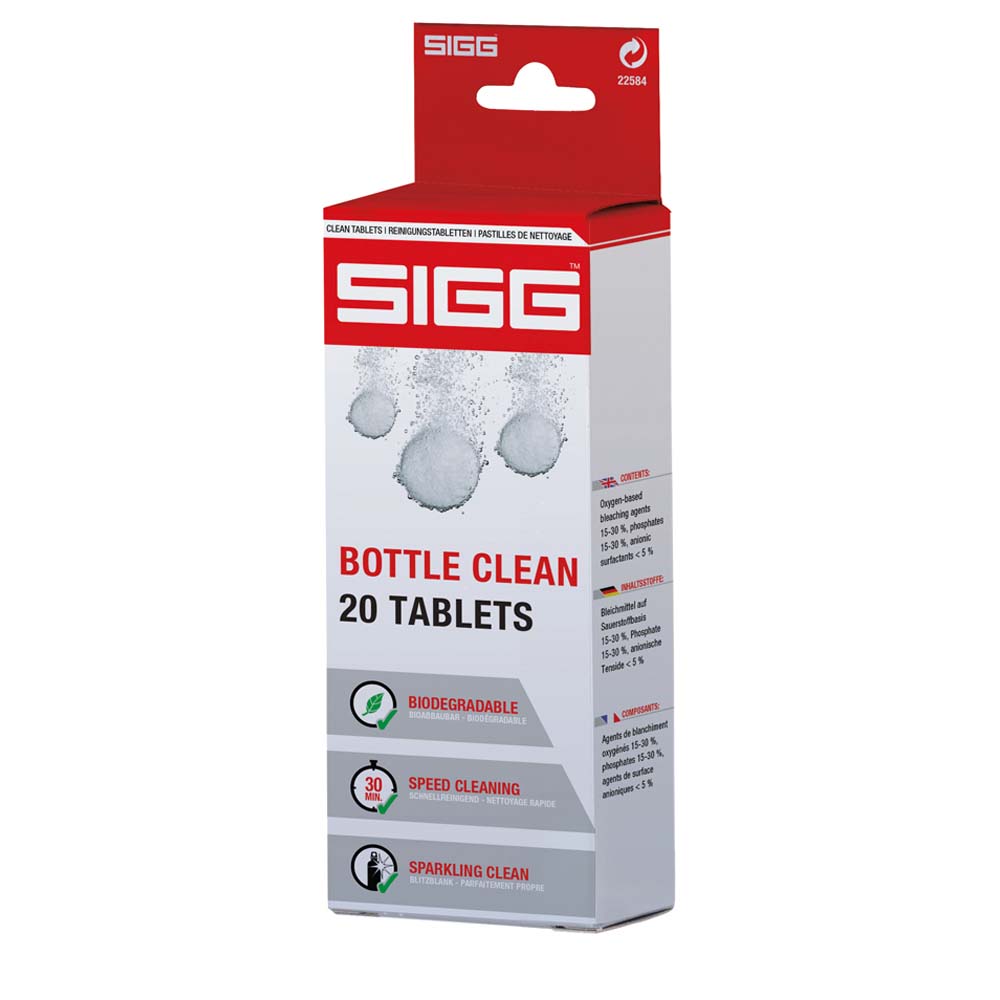 SIGG Bottle Clean - Reinigungstabletten (Gefahrenguthinweise: - Achtung)