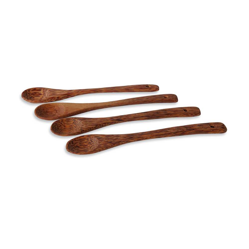 TATONKA Spoon Set (4 pcs) - Löffel Aus Kokosnussholz