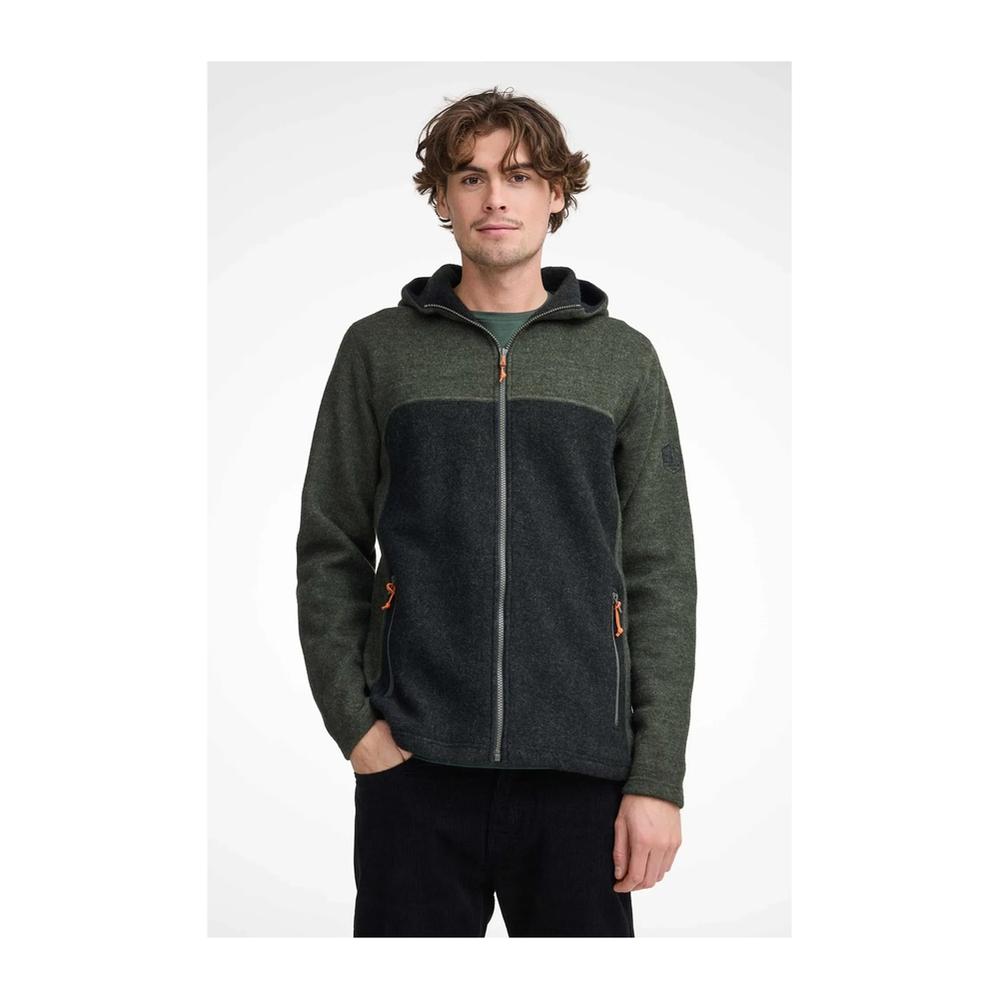 IVANHOE Ron Hood Men - Wolljacke mit Kapuze