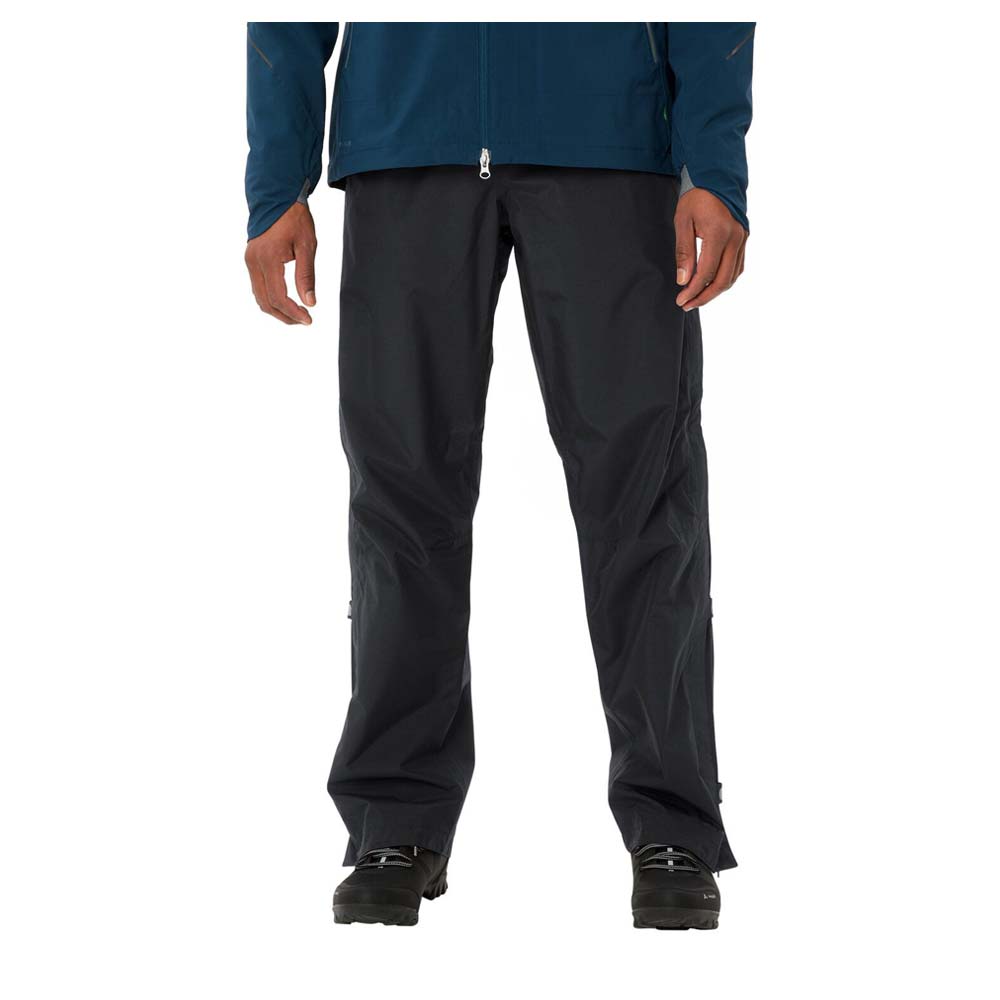 VAUDE Fluid Full-Zip Pants II Men - wasserdicht und leicht überziehbar