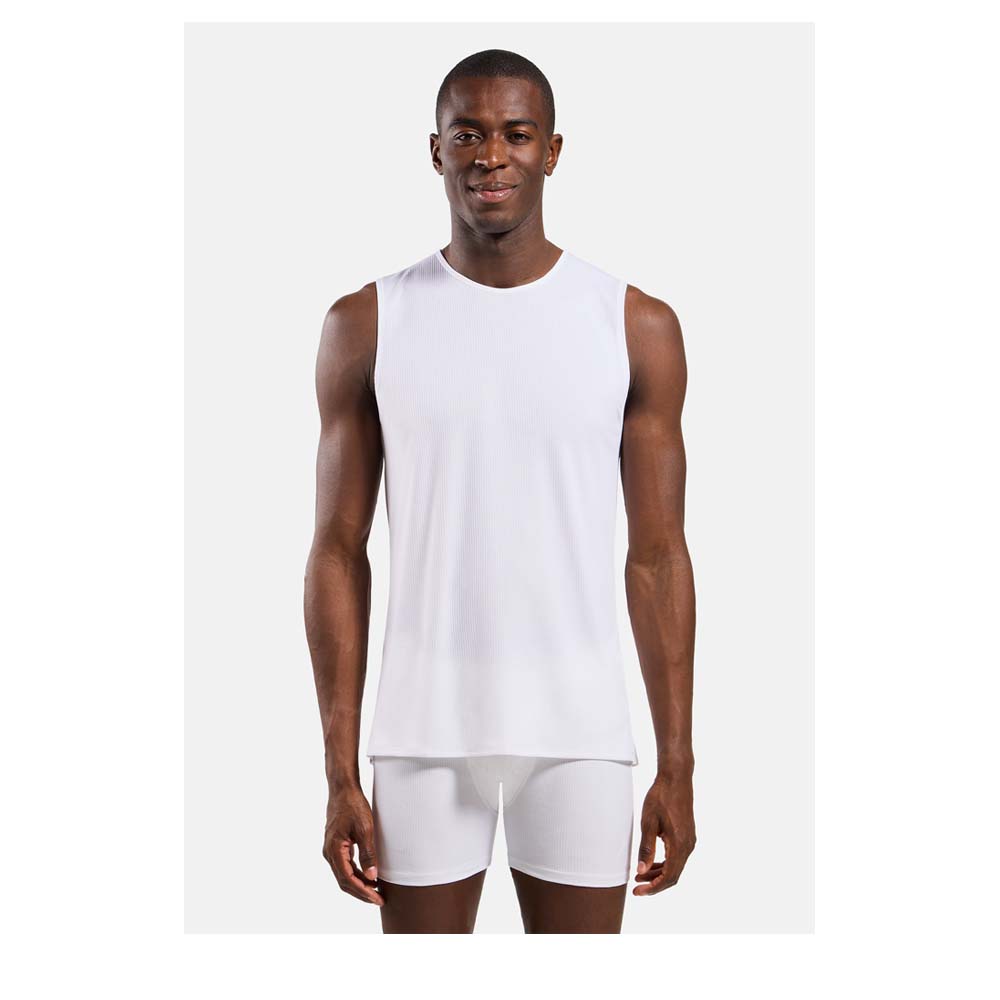 ODLO BL Top Crew Neck Singlet Active Light Men - Funktionsunterhemd ärmellos, schnelltrocknend und leicht