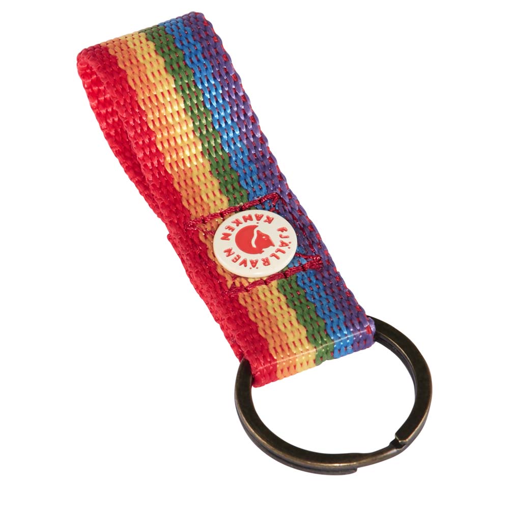 FJÄLLRÄVEN Känken Rainbow Keyring - Schlüsselanhänger robust aus Gurtband