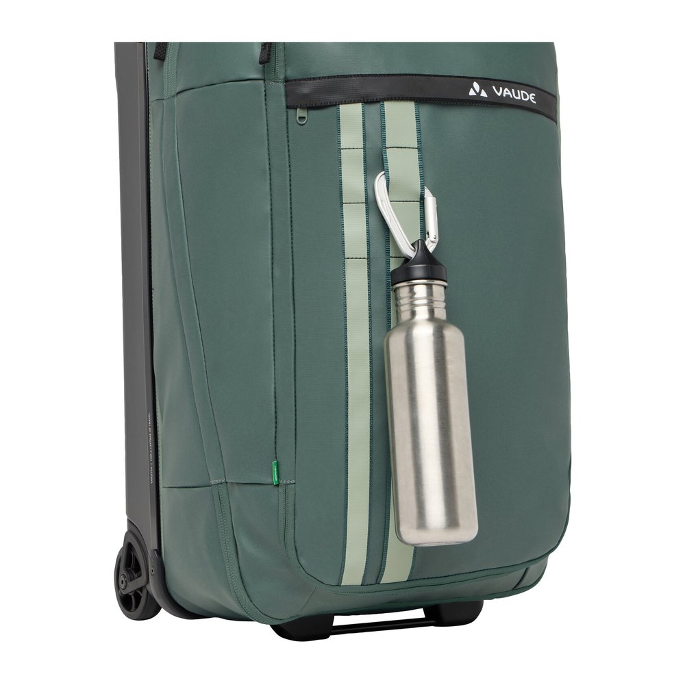 VAUDE Takutea 65 - Reisetrolley mit leichtgängigen Gummirollen