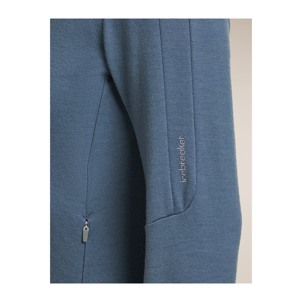 ICEBREAKER Merino 260 Quantum LS Zip Hoodie Women - Wolljacke thermoregulierend und geruchsabweisend