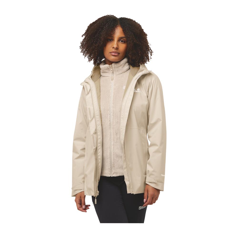 JACK WOLFSKIN Rotwand 3In1 Jkt Women - Doppeljacke wasserdicht & atmungsaktiv