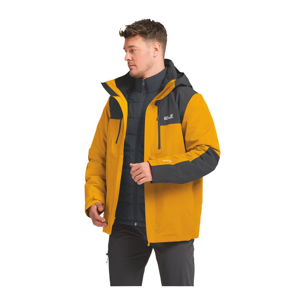 JACK WOLFSKIN Jasper Pro 3In1 Jkt Men - Doppeljacke wasserdicht & atmungsaktiv