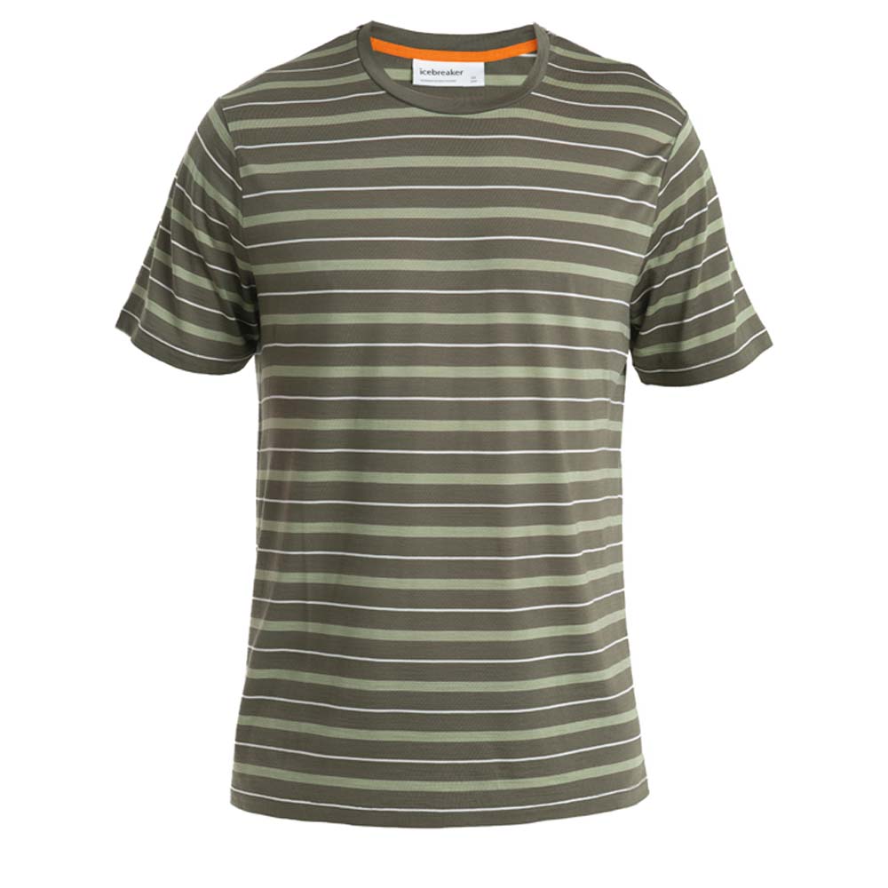 ICEBREAKER Wave SS Tee Stripe Men – T-Shirt