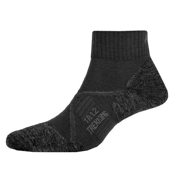 PAC TR 1.2 Trekking Merino Short Cool Men - Kurze Bambus Wandersocken mit optimalem Halt