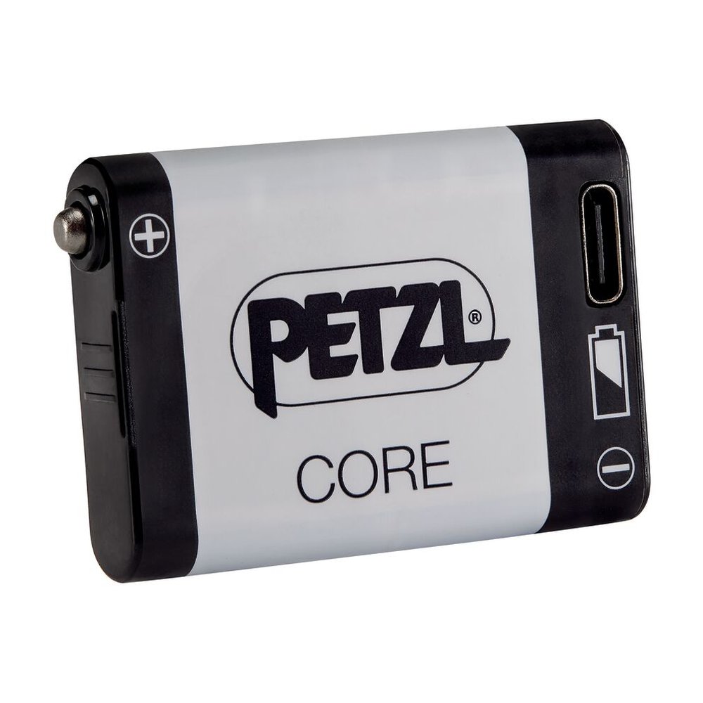 PETZL Core 2 - Lithium-Ionen-Akku wiederaufladbar, Ladestandanzeige