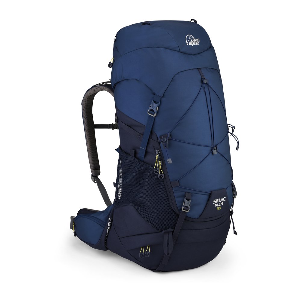 LOWE ALPINE Sirac Plus 50 Men - Trekkingrucksack verstellbare Rückenlänge, inklusive Regenhülle
