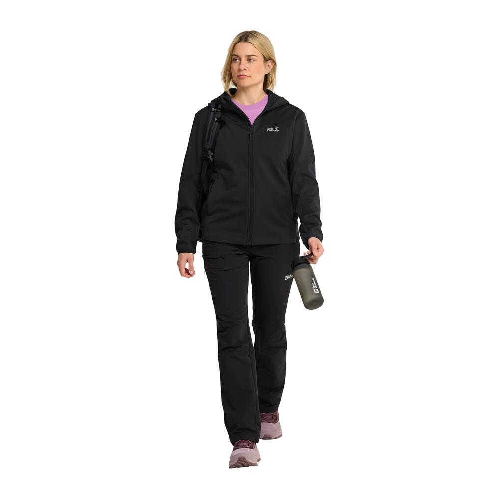 JACK WOLFSKIN Windhain 2 Hoody Women - Softshelljacke winddicht, wasserabweisend