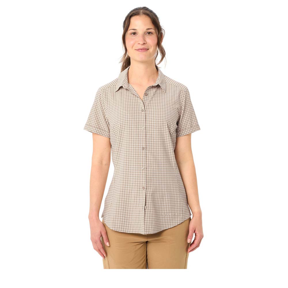 VAUDE Seiland Shirt III Women - Kurzarmbluse schnelltrocknend und pflegeleicht