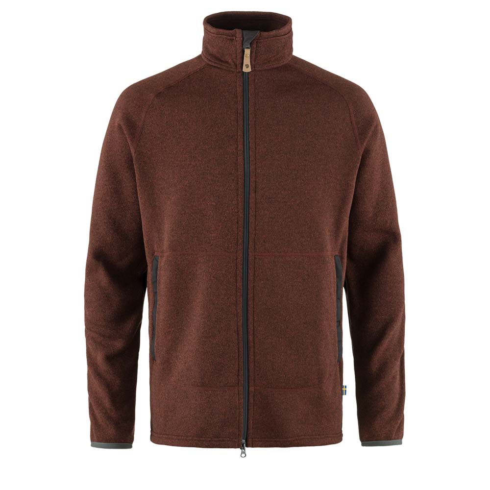 FJÄLLRÄVEN Övik Fleece Zip Sweater Men - Fleecejacke