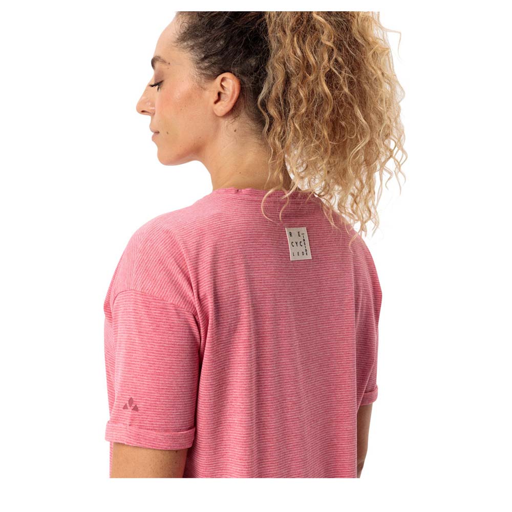 VAUDE Mineo Striped T-Shirt II Women - T-Shirt atmungsaktiv und pflegeleicht