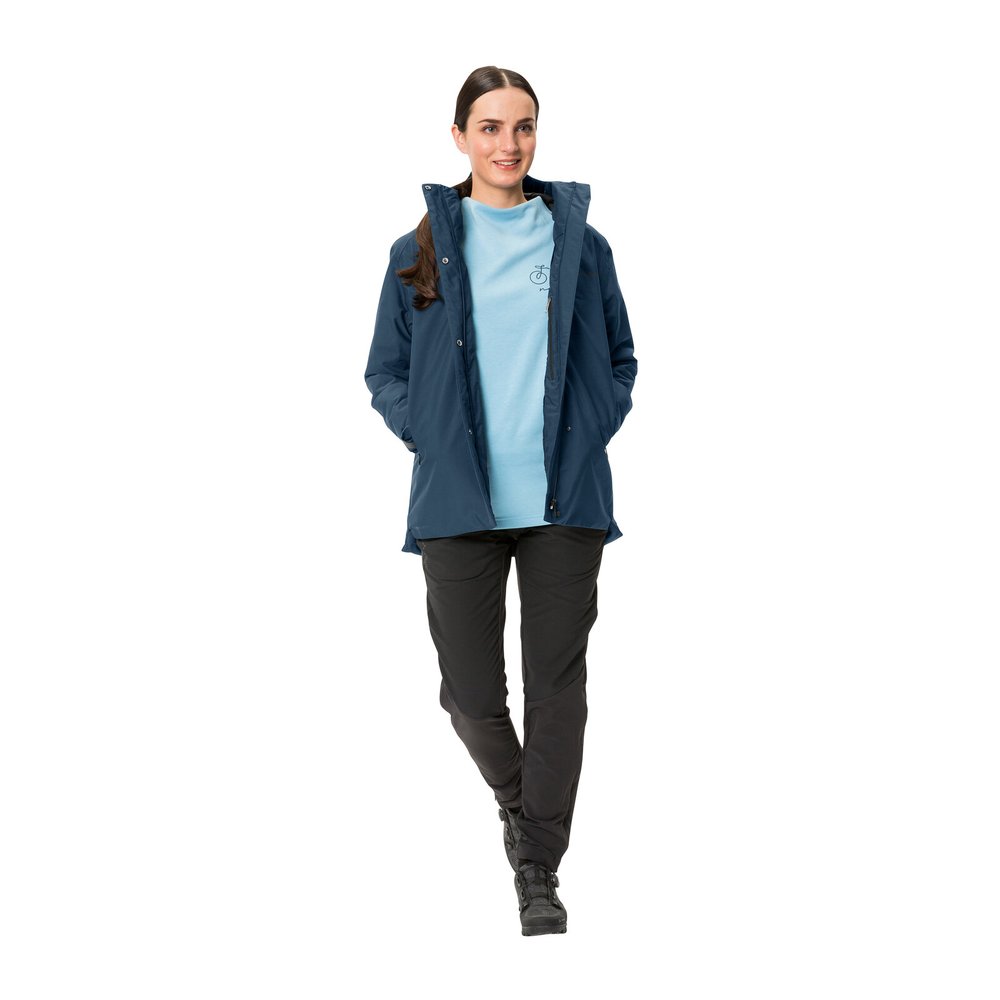 VAUDE Cyclist Warm Rain Jacket Women - Fahrrad-Regenjacke wasserdicht, winddicht
