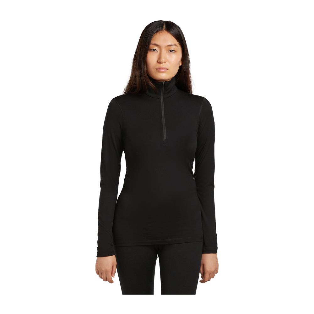 ICEBREAKER Merino 200 Oasis LS Half Zip Women - Merino-Langarmshirt geruchsabweisend, thermoregulierend