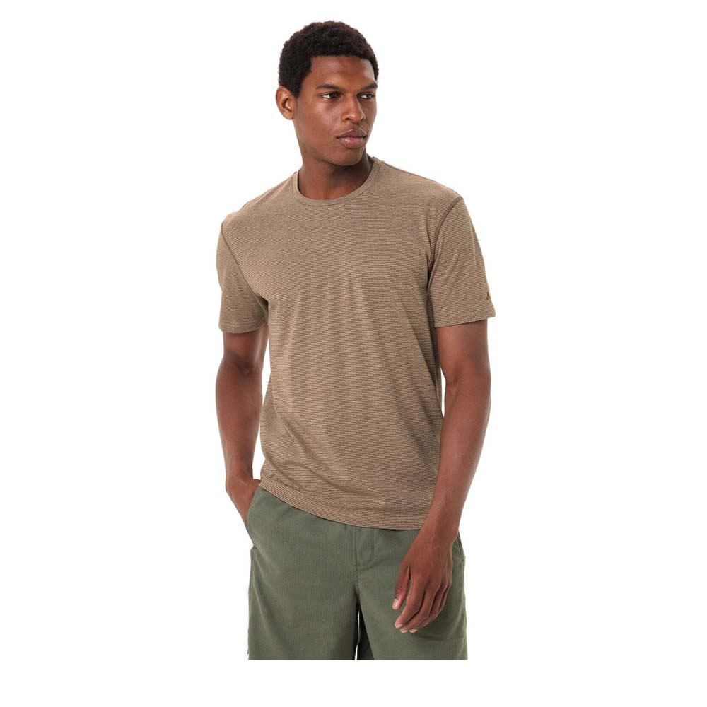 VAUDE Mineo Striped T-Shirt II Men – T-Shirt pflegeleicht und schnelltrocknend