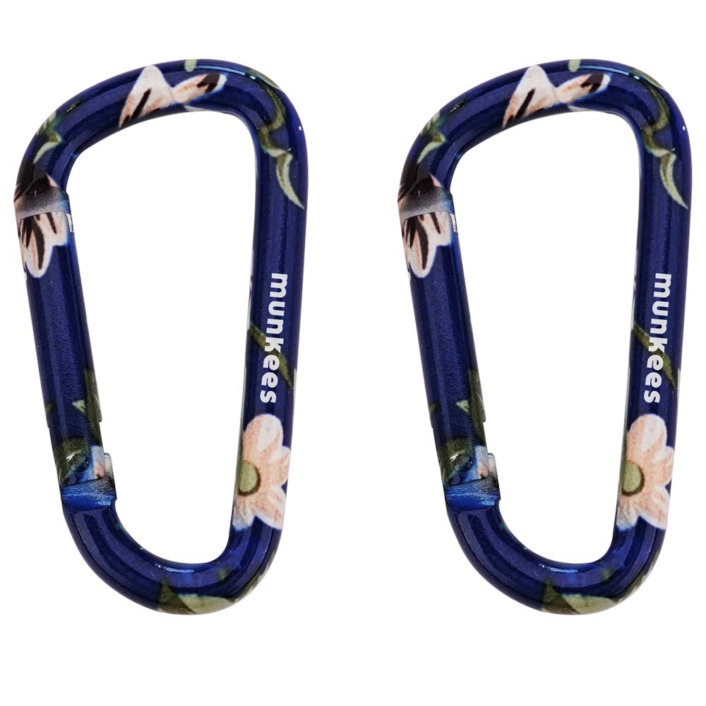 MUNKEES Karabiner Blume – Schlüsselanhänger