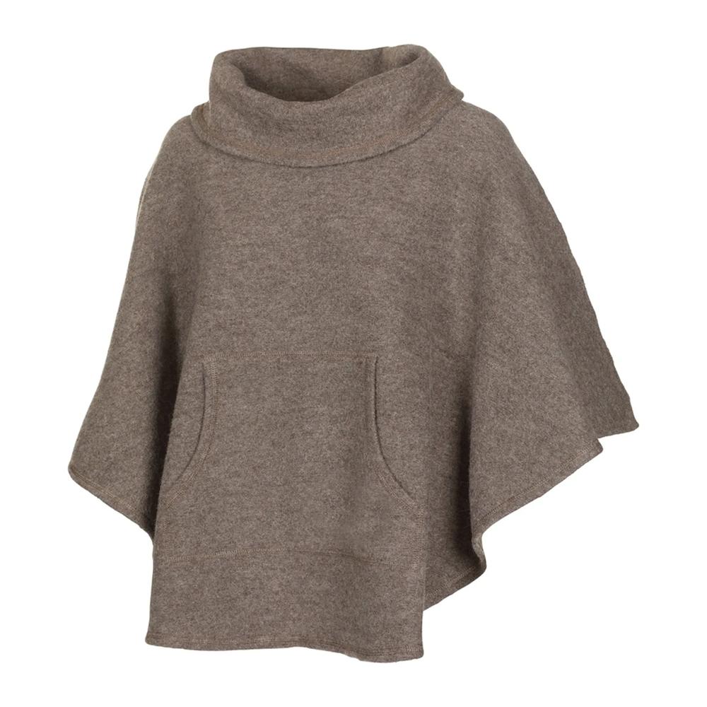 IVANHOE NLS Humla Women - Wollponcho mit Kängurutasche